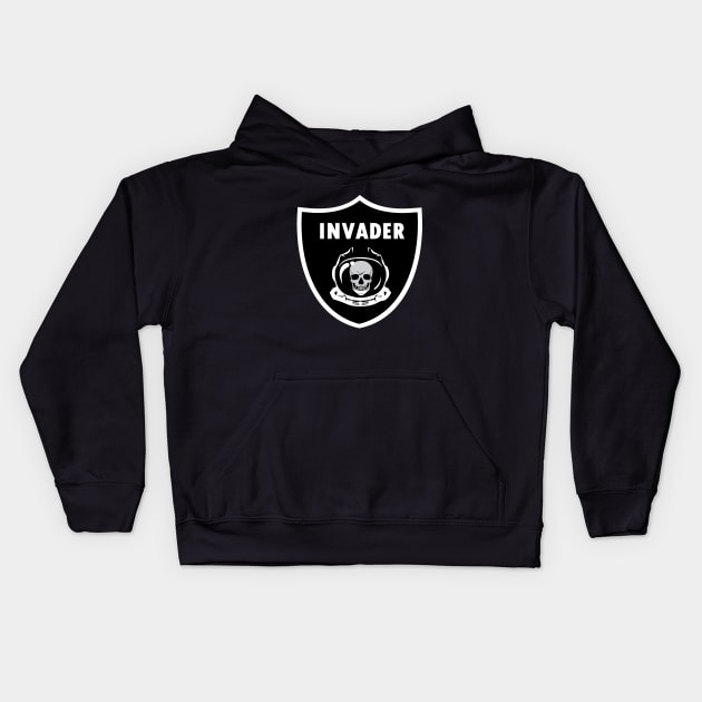 Raider | Space Invader Kids Hoodie by Expanse Collective